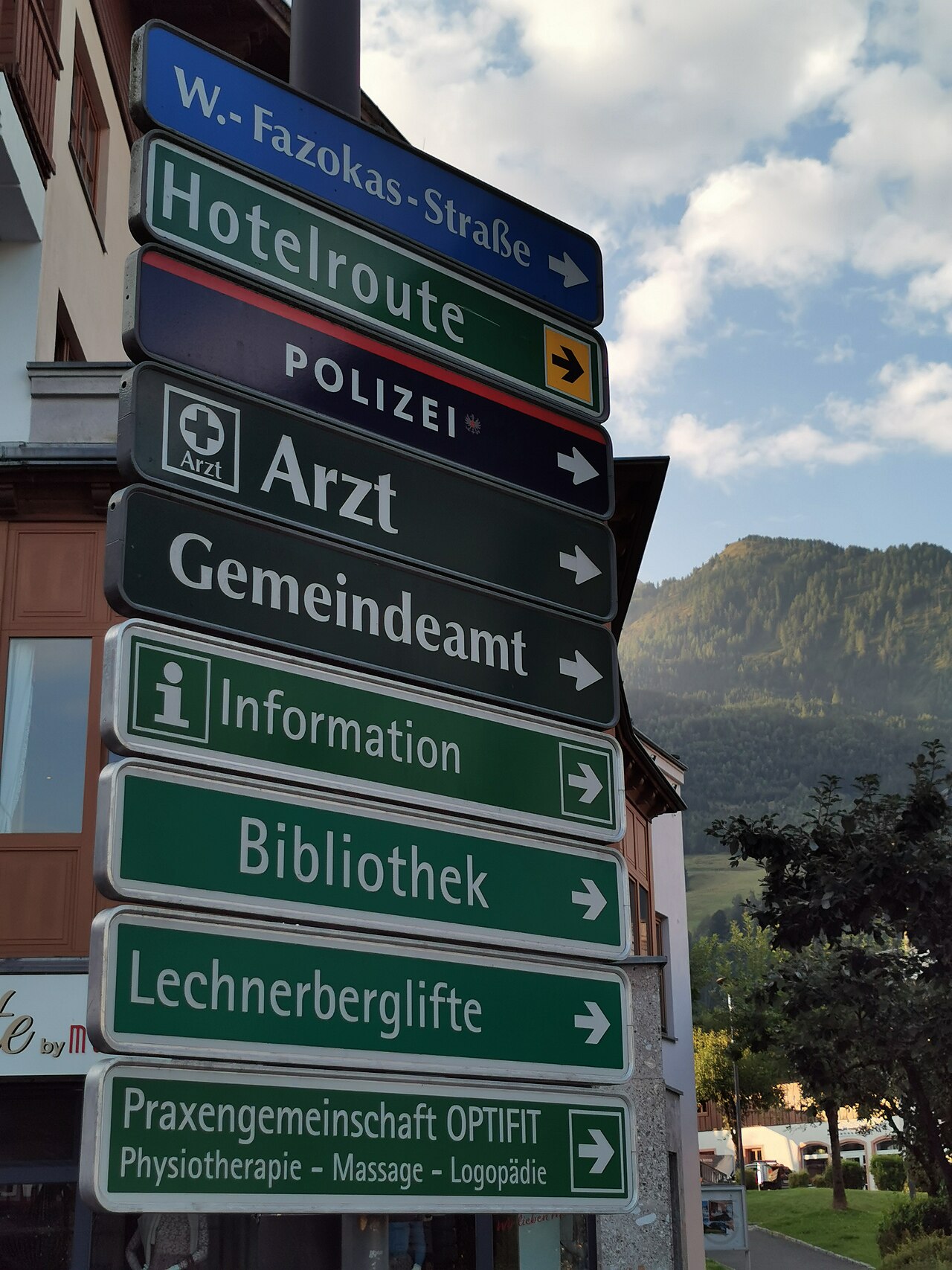 Im Zentrum von Kaprun